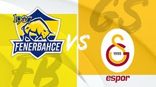 Yarı Final: 1907 Fenerbahçe Espor (FB) vs Galatasaray Espor (GS) - VFŞL 2019 Kış Mevsimi Finalleri