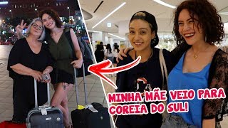 FECHEI UM JOB NA COREIA + MINHA MÃE CHEGOU!