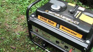 Camping Generator Running an RV Air Conditioner