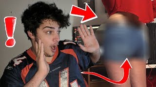PLAYING LEAGUE OF LEGENDS ON MY GIRLFRIENDS BOOTY