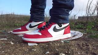 Nike Air Jordan stomp, trample and destroy 2 plates