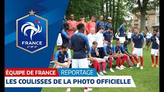 Equipe de France : les coulisses de la photo officielle des Bleus I FFF 2018