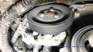 Замена помпы Citroen DS3, двигатель EP6