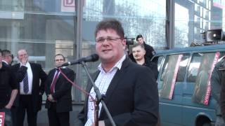 Holger Apfel - NPD Mahnwache Potsdamer Platz, Berlin am 22.03.2012,Teil2