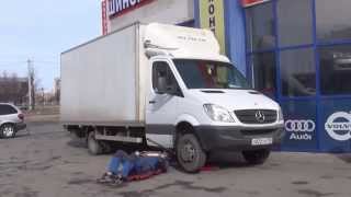 Промывка сажевого фильтра на  авто Mercedes-Benz Sprinter.Промывка сажевого фильтра .в