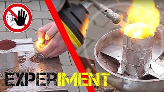 EXPERIMENT | Mit Rost und Aluminium (ohne Schweißgerät) schweißen, geht das?! | HDB Schweiß Shop