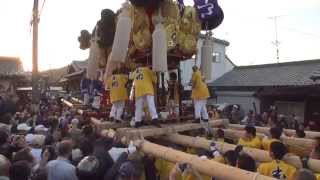 平成26年　四国中央市　上野太鼓祭り　　本郷vs内乃川      関VS泉