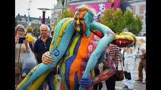 PT2  Artist & Models Overview  ..Amsterdam 2017 Bodypainting Day