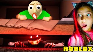 НОВЫЙ СТРАШНЫЙ ЛАГЕРЬ с БАЛДИ! Роблокс SUMMER CAMPING Baldi В РЕАЛЬНОЙ ЖИЗНИ Roblox Валеришка KIDS