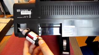 Вывод слива отработанных чернил в принтере Epson