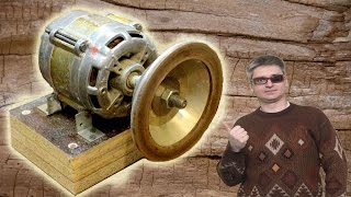 Простой самодельный шлифовальный станок (точило, наждак) своими руками