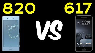?Snapdragon 820 vs Snapdragon 617 ? Sony Xperia XZs vs HTC One A9! ? [4K]