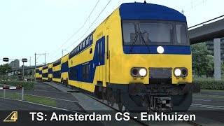 Train Simulator: Amsterdam Centraal - Enkhuizen with NS DDZ