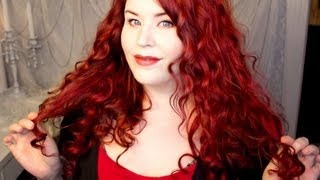 How to Dye Hair Extensions + What I use to Dye My Hair Red