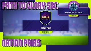 FIFA 18 - Path to Glory - Nation Pairs SBC # Pack Opening