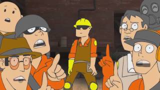 Team Fortress мультик анимация перевод