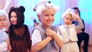 Танец шоколадных медвежат и сахарных зайчат.