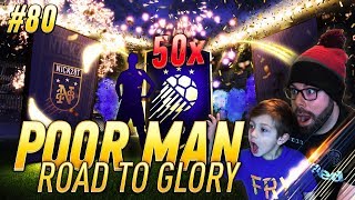 LUCKIEST TOTY PACK OPENING WITH MY SON!!!! - Poor Man RTG #80 - FIFA 18 Ultimate Team
