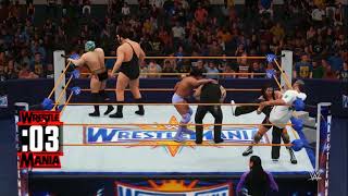 nL Live - WWE 2K18 Universe Mode: WrestleMania Kickoff Battle Royale!