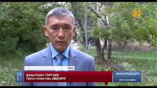 В Аягозе полицейские ранили пассажира автомобиля