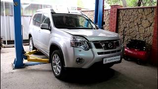 Замена масла в вариаторе и фильтров на Ниссан Х трейл 2014 года Nissan X TRAIL