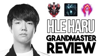 How To Lane Gank With Karthus Jungle, HLE Haru KR Grandmaster Review - KDA 15/1/8