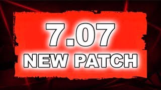 Dota 2 NEW 7.07 PATCH - Main Changes!