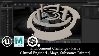 Environment Challenge - Part 1 (Unreal Engine 4, Maya, Substance Painter)