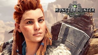 Monster Hunter World DLC | Horizon Zero Dawn Event Quest & Aloy High Rank Armor