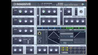 NI Massive - Dubstep Basses Sound Design - Part 1/2