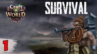 НОВЫЙ МОД ВЫЖИВАНИЕ | SURVIVAL ► Craft the World выживание мод #1