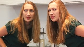 Hair makeover of this sexy blonde for you: hair washing, layered haircut and drying in curls