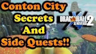Dragon Ball Xenoverse 2(Beta): Secrets and Side Quests In Conton City!