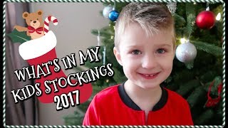 What Was In My Kids Stockings 2017