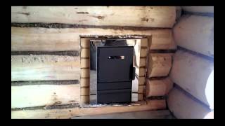 Баня из бревна 5х3 "под ключ" с печкой