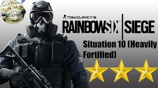 The EASY WAY: Rainbow Six Siege - Situation 10 (Heavily Fortified) 3 STAR COMPLETION.