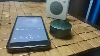 Mi Bluetooth Speaker Mini Sound Test