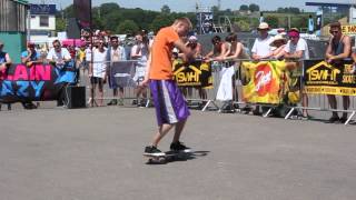 Matt Cheeseworth - 5th Place Amateur Freestyle Skateboarding World Championships at NASS 2013