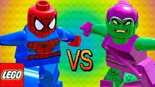 LEGO Marvel Super Heroes | Homem Aranha VS Duende Verde em Briga de Herois #42