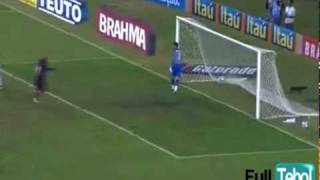 Gol de falta de Bruno pelo flamengo contra o fluminense