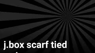 J.box scarf tied