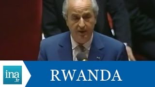 Edouard Balladur "Notre gouvernement a pris ses responsabilités au Rwanda" - Archive INA