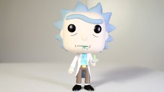 Rick and Morty RICK with PORTAL GUN Funko Pop review