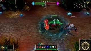 Pool Party Renekton League of Legends Skin ShowCase
