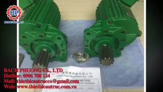 Bánh xe di chuyển cầu trục, cụm bánh xe cầu trục, bộ dầm biên cho cầu trục,