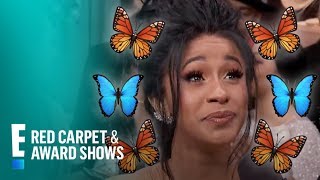 Cardi B Has Butterflies in Her Stomach & Where?! | E! Red Carpet & Award Shows