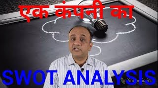 SWOT Analysis of a Company (HINDI)