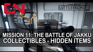 Star Wars Battlefront 2 Mission 11 The Battle of Jakku  Hidden Item Collectible Locations
