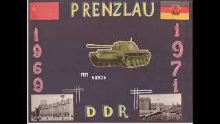 Служба в ГСВГ 1969- 71 ПП58975 танкисты Пренцлау PRENZLAU