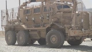 Бронеавтомобиль Buffalo MPV в Афганистане / Боевая инженерная машина